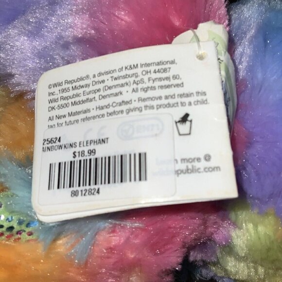 Wild Republic Cuddlekins Tiger Cub Plush 12 in Stuffed Animal Toy Soft Blue Eyes - Picture 9 of 9